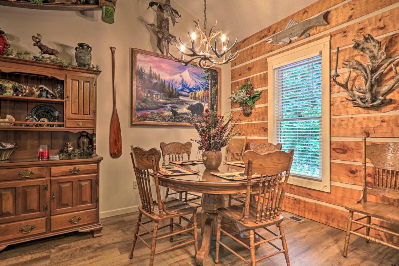Eclectic Cabin With Hot Tub 1 Mi To Ober Gatlinburg Εξωτερικό φωτογραφία