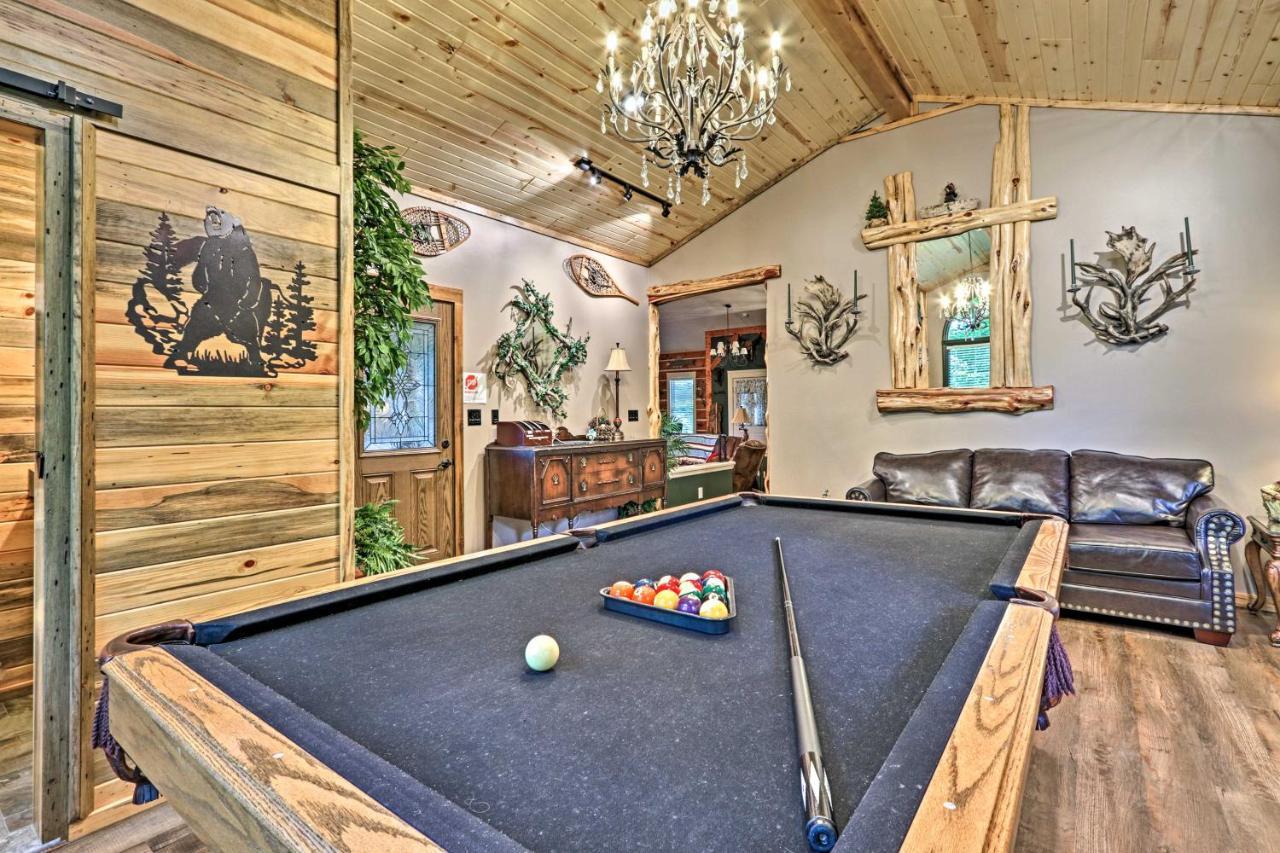 Eclectic Cabin With Hot Tub 1 Mi To Ober Gatlinburg Εξωτερικό φωτογραφία