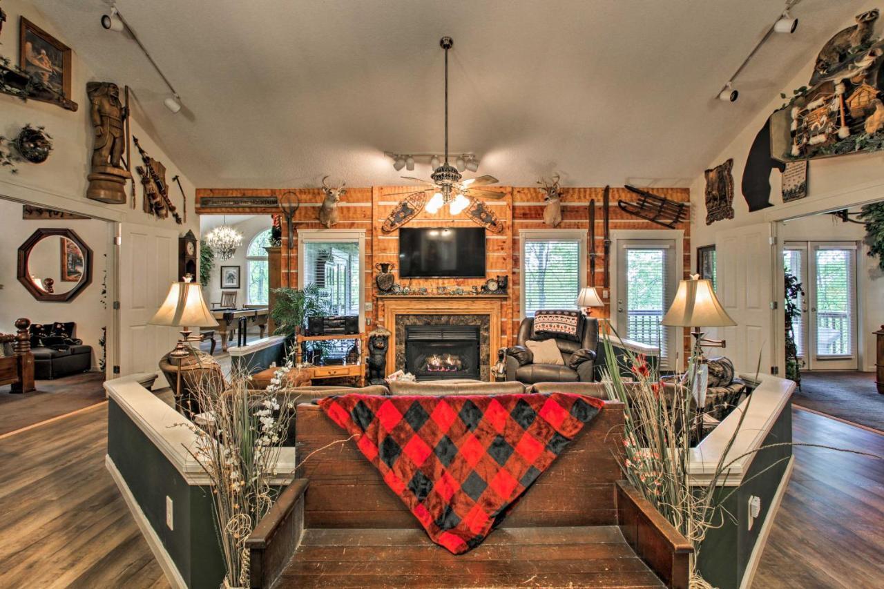 Eclectic Cabin With Hot Tub 1 Mi To Ober Gatlinburg Εξωτερικό φωτογραφία