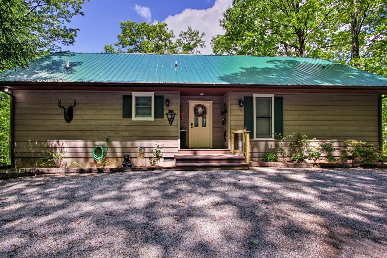 Eclectic Cabin With Hot Tub 1 Mi To Ober Gatlinburg Εξωτερικό φωτογραφία